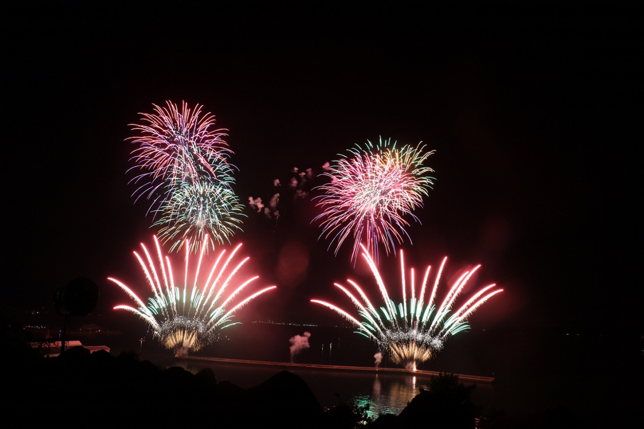 城下かれい祭り（花火大会）
